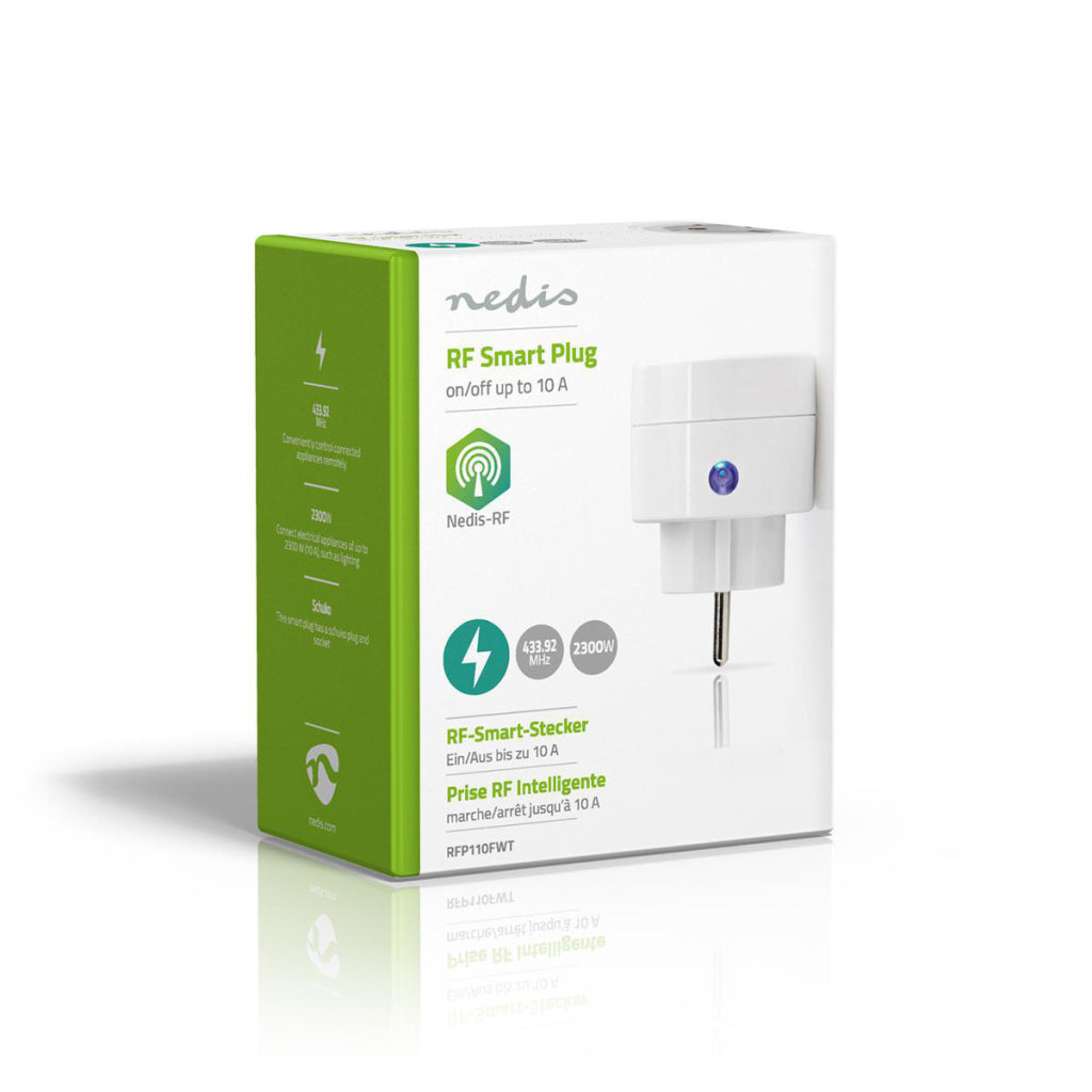 Nedis RFP110FWT RF Branche à partir de Schuko Type F 2300 W