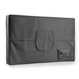 NEDIS TVOC5052BK Couverture de protection télévisée pour l'extérieur 50 52 Excellente qualité de tissu oxford compartiment séparé pour la télécommande noire - afbeelding 4