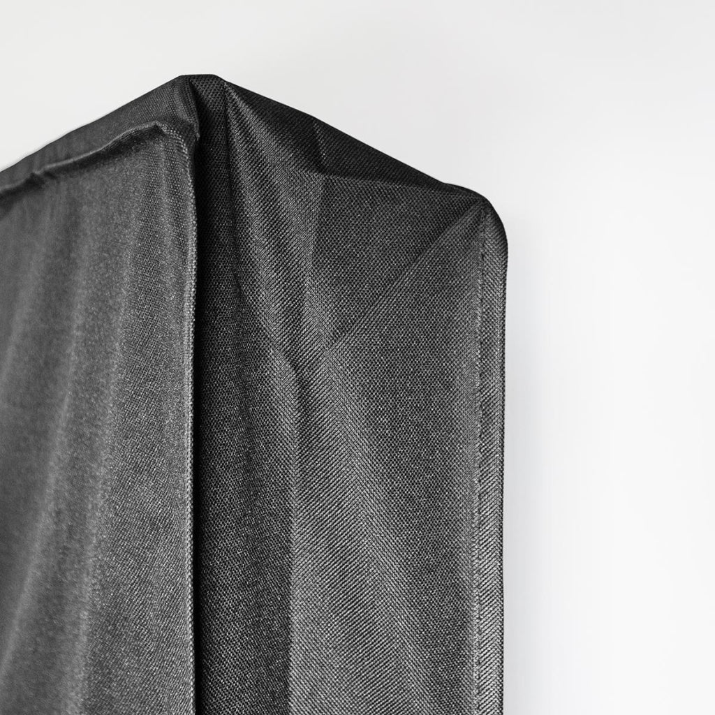 NEDIS TVOC5052BK Couverture de protection télévisée pour l'extérieur 50 52 Excellente qualité de tissu oxford compartiment séparé pour la télécommande noire