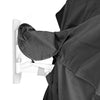 NEDIS TVOC5052BK Couverture de protection télévisée pour l'extérieur 50 52 Excellente qualité de tissu oxford compartiment séparé pour la télécommande noire
