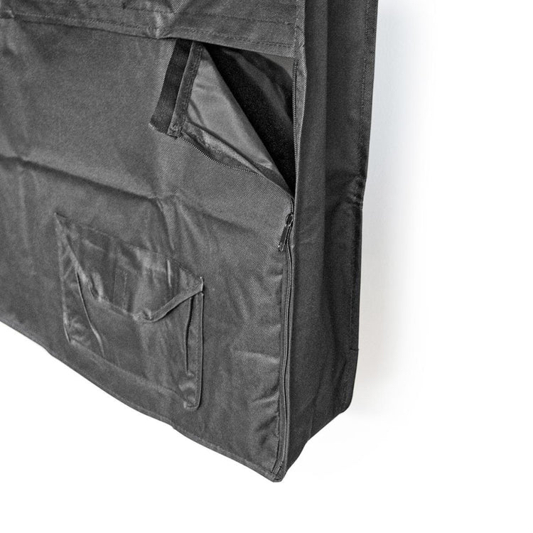 NEDIS TVOC5052BK Couverture de protection télévisée pour l'extérieur 50 52 Excellente qualité de tissu oxford compartiment séparé pour la télécommande noire