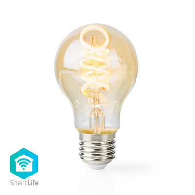Nedis wifilt10gda60 wi-fi chaud to fraîche lampe à lampe à LED blanche transformée E27 A60 5,5 W 350 lm