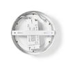 Nedis WiFilaw10wt Wi-Fi Plafond Lampe Round Diamètre 17 cm Chauffle à frais blanc 800 lm 12 W Slim Design aluminium