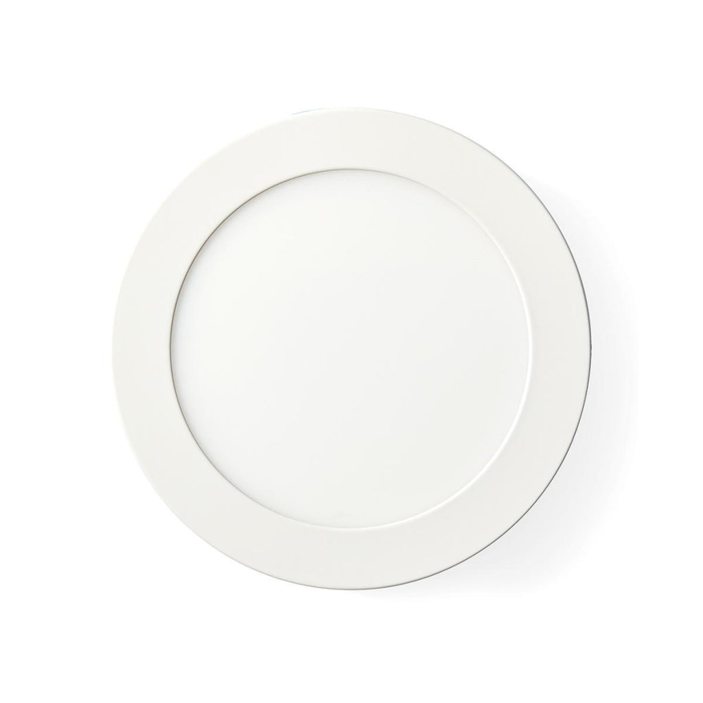 Nedis WiFilaw10wt Wi-Fi Plafond Lampe Round Diamètre 17 cm Chauffle à frais blanc 800 lm 12 W Slim Design aluminium