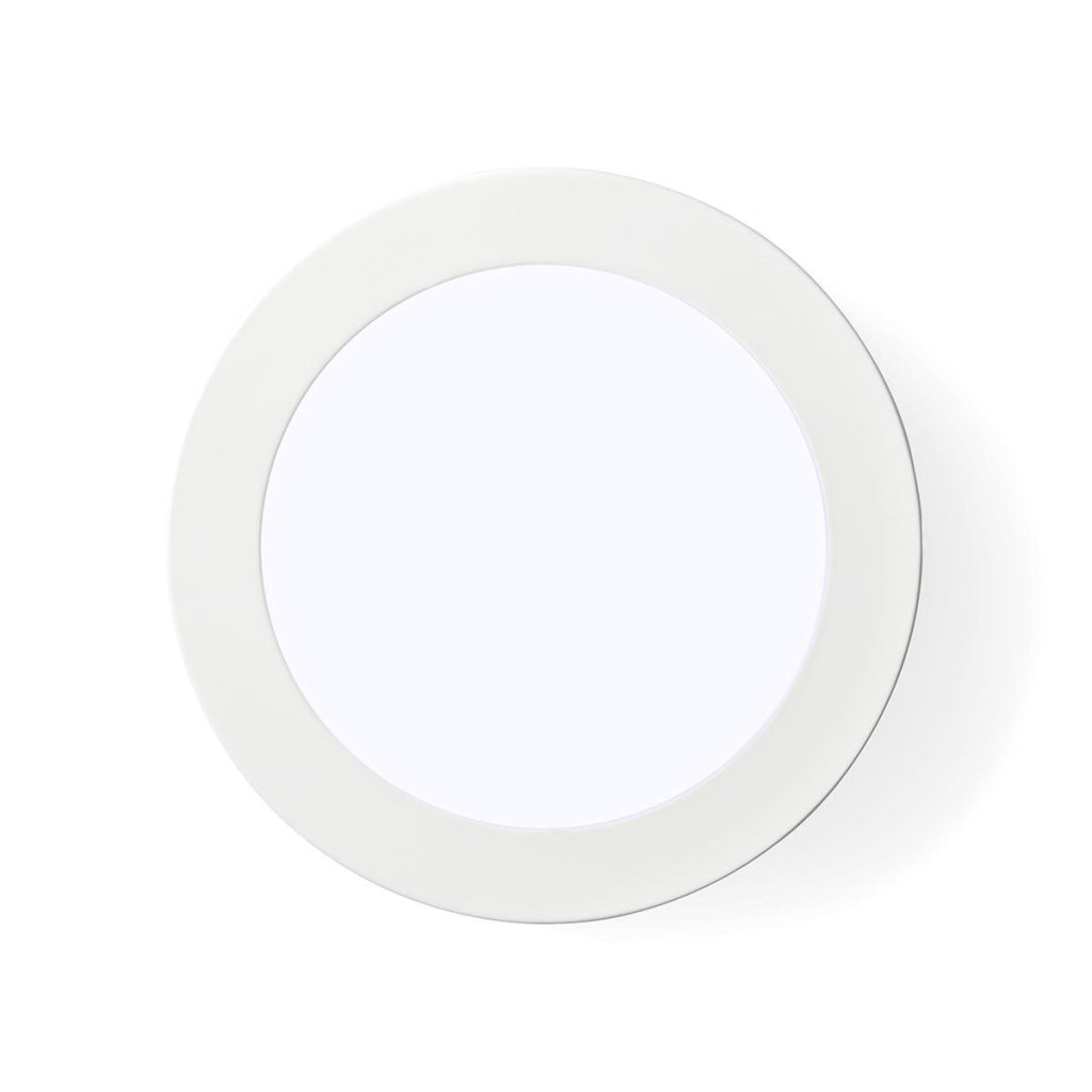 Nedis WiFilaw10wt Wi-Fi Plafond Lampe Round Diamètre 17 cm Chauffle à frais blanc 800 lm 12 W Slim Design aluminium