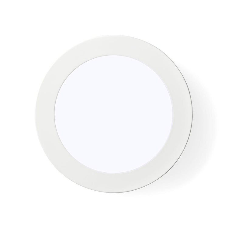 Nedis WiFilaw10wt Wi-Fi Plafond Lampe Round Diamètre 17 cm Chauffle à frais blanc 800 lm 12 W Slim Design aluminium