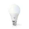 Nedis WIFILW12WTB22 SmartLife LED Bulbe Wi-Fi B22 800 LM 9 W WHITE CLASSE DE 2700 K CLASSE D'ÉNERGIE: A + Android; iOS A60