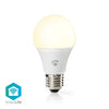 Nedis WIFILW12WTE27 SmartLife LED Bulbe Wi-Fi E27 800 LM 9 W WHITE CLASSE DE 2700 K CLASSE D'ÉNERGIE: A + Android; Diamètre iOS: 60 mm A60
