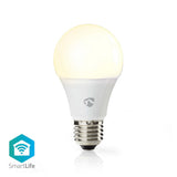 Nedis WIFILW12WTE27 SmartLife LED Bulbe Wi-Fi E27 800 LM 9 W WHITE CLASSE DE 2700 K CLASSE D'ÉNERGIE: A + Android; Diamètre iOS: 60 mm A60 - afbeelding 1