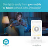 Nedis WIFILW12WTE27 SmartLife LED Bulbe Wi-Fi E27 800 LM 9 W WHITE CLASSE DE 2700 K CLASSE D'ÉNERGIE: A + Android; Diamètre iOS: 60 mm A60
