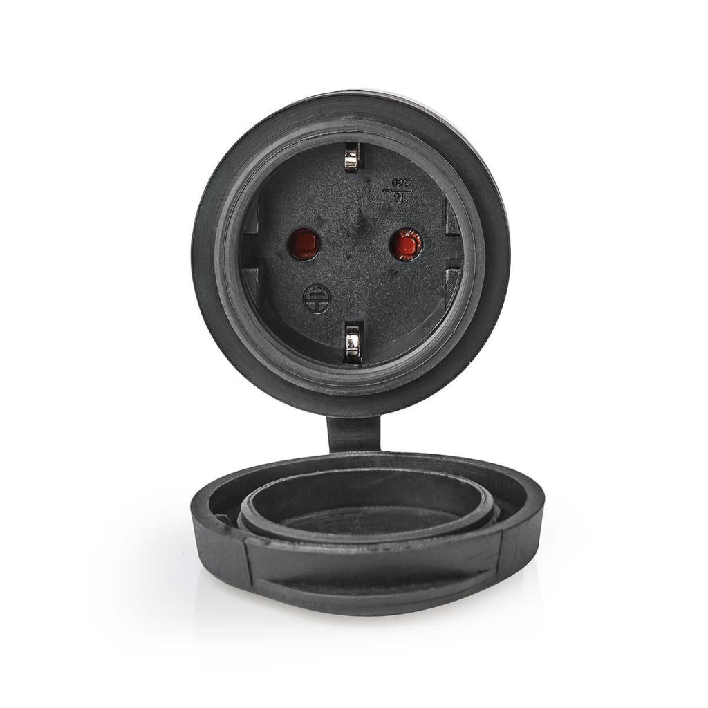 Nedis wifipo110fbk smartLife plug wifi ip44 3680w noir