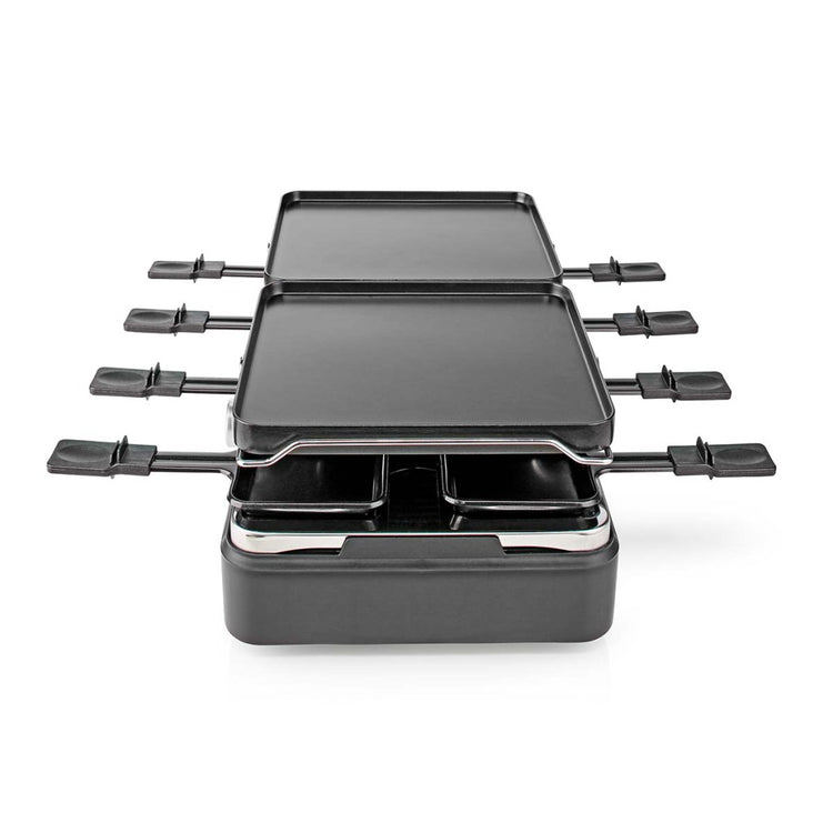 NEDIS FCRA300FBK8 RACLETTE STONE GRILL pour 8 personnes