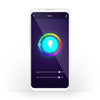 Nedis WiFilrc10e27 SmartLife Multicolour Lamp Wi-Fi E27 806 LM 9 W RGB CHAUD TO COLAD WHITE Android Trade; poire iOS