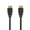 NEDIS CVGP35000BK50 Trade HDMI; Trade HDMI câble; Commerce du connecteur HDMI; Connecteur 8K @ 60Hz EARC DIRE 5,00 M PVC Black Polybag