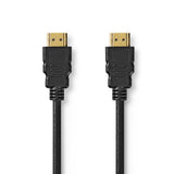 NEDIS CVGP35000BK50 Trade HDMI; Trade HDMI câble; Commerce du connecteur HDMI; Connecteur 8K @ 60Hz EARC DIRE 5,00 M PVC Black Polybag - afbeelding 1