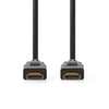 NEDIS CVGP35000BK50 Trade HDMI; Trade HDMI câble; Commerce du connecteur HDMI; Connecteur 8K @ 60Hz EARC DIRE 5,00 M PVC Black Polybag