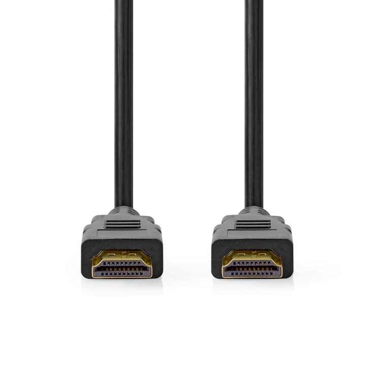 NEDIS CVGP35000BK50 Trade HDMI; Trade HDMI câble; Commerce du connecteur HDMI; Connecteur 8K @ 60Hz EARC DIRE 5,00 M PVC Black Polybag