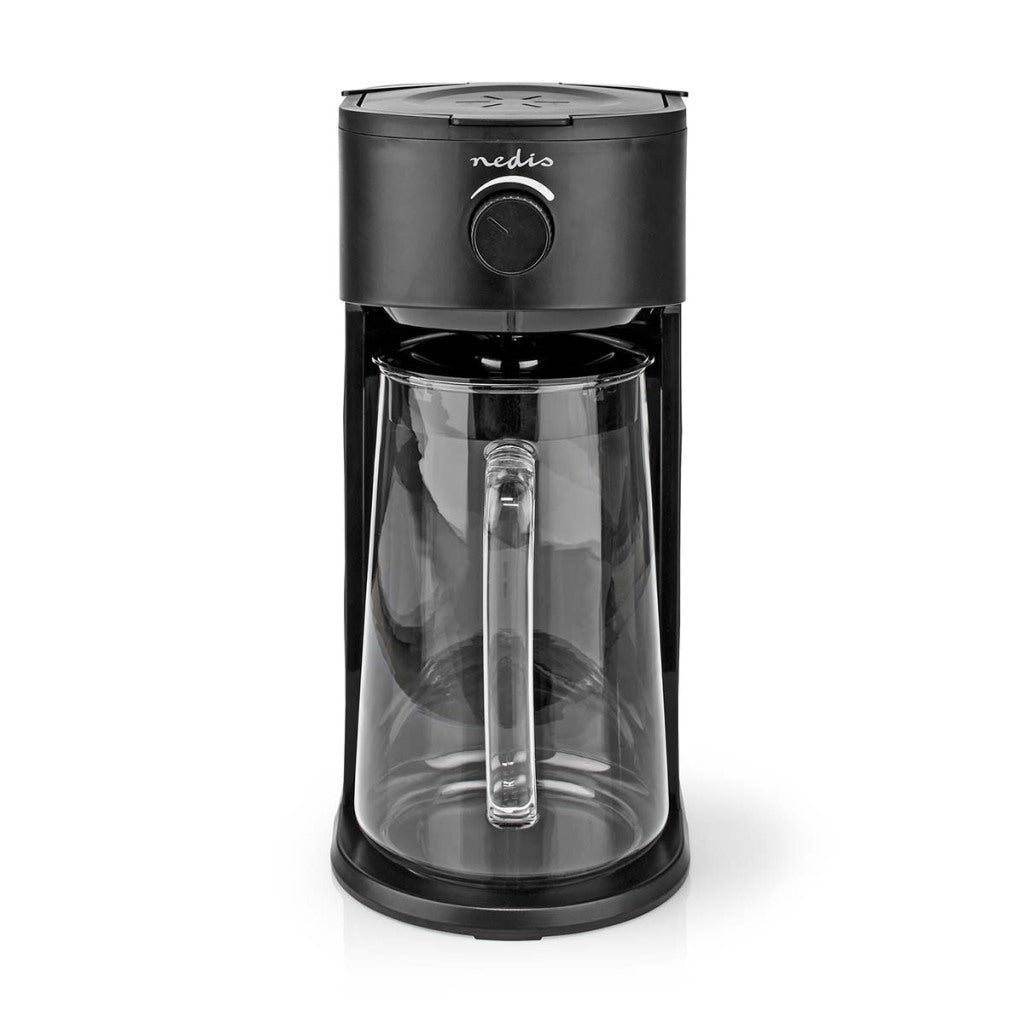 Nedis kaicm200fbk crème glacée café glacée théâtre de thé filtre café 2,5 l 6 tasses de noir
