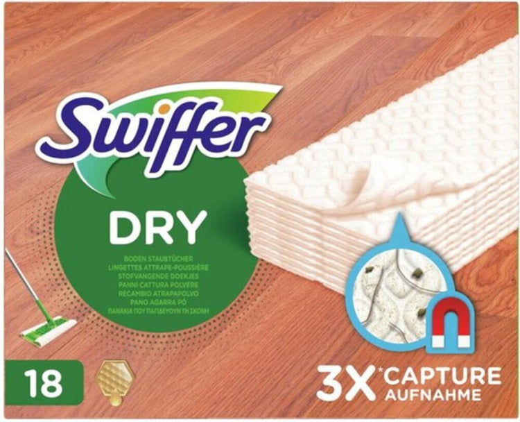 Swiffer Swiffer Dry Floors Drys Floors en bois 18 pièces