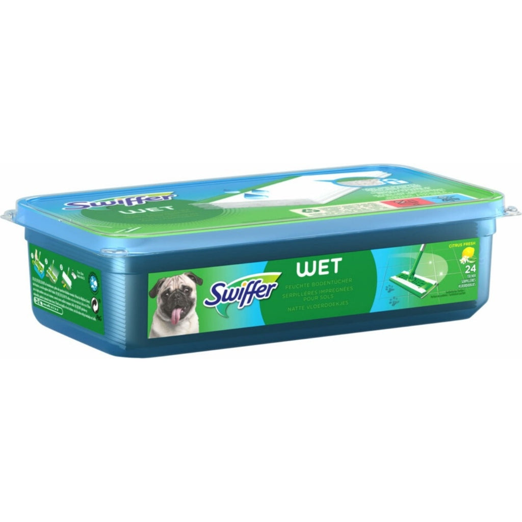 Swiffer Swiffer Wimp Floor Wiper Dessins agrumes frais 24 pièces