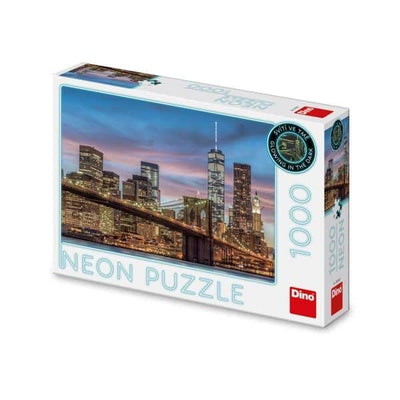 Dinotoys Dino Puzzle - Glow in the Dark Manhattan New York - 1000 pièces