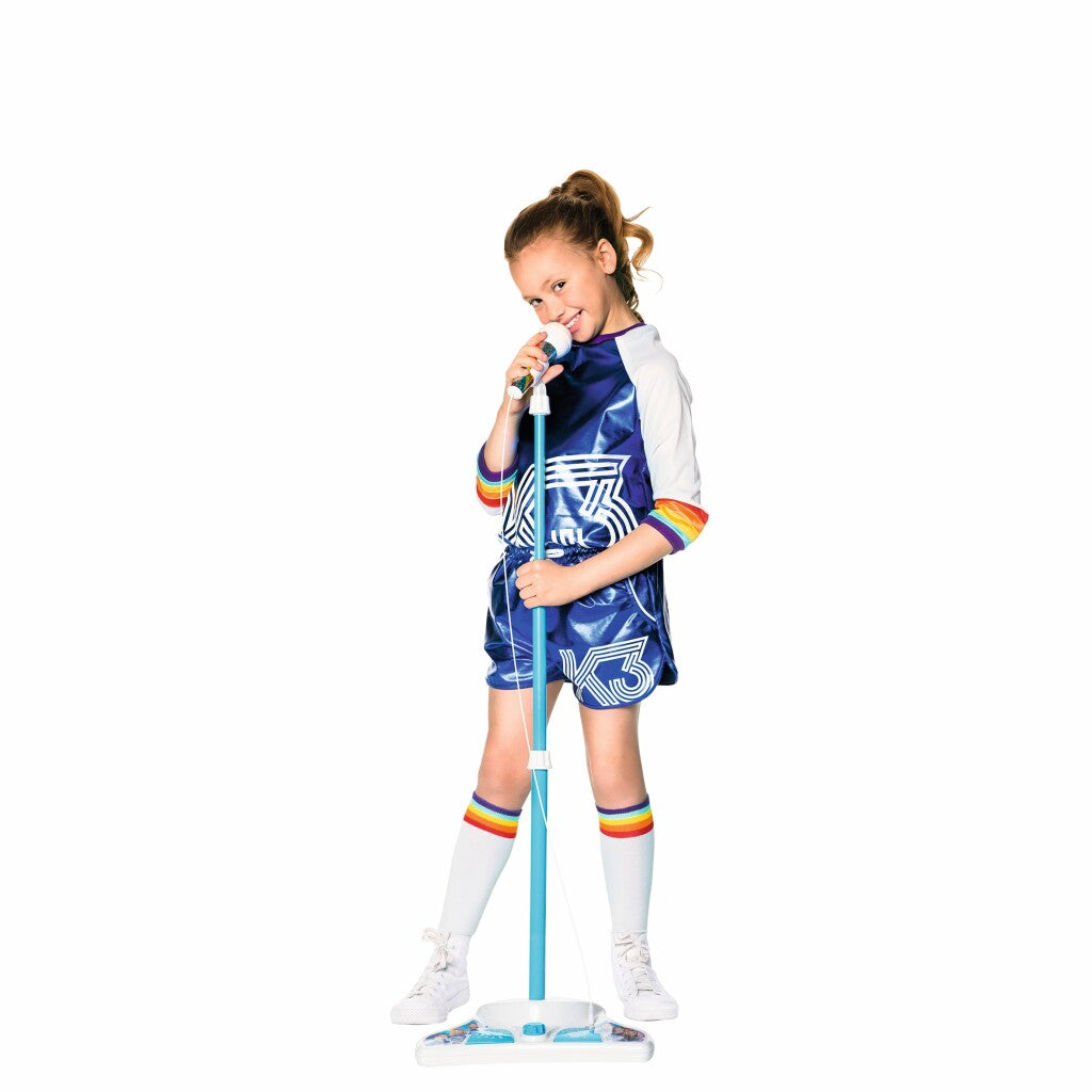 K3 Roller Disco Karyoke Microphone avec standard + lumière et son