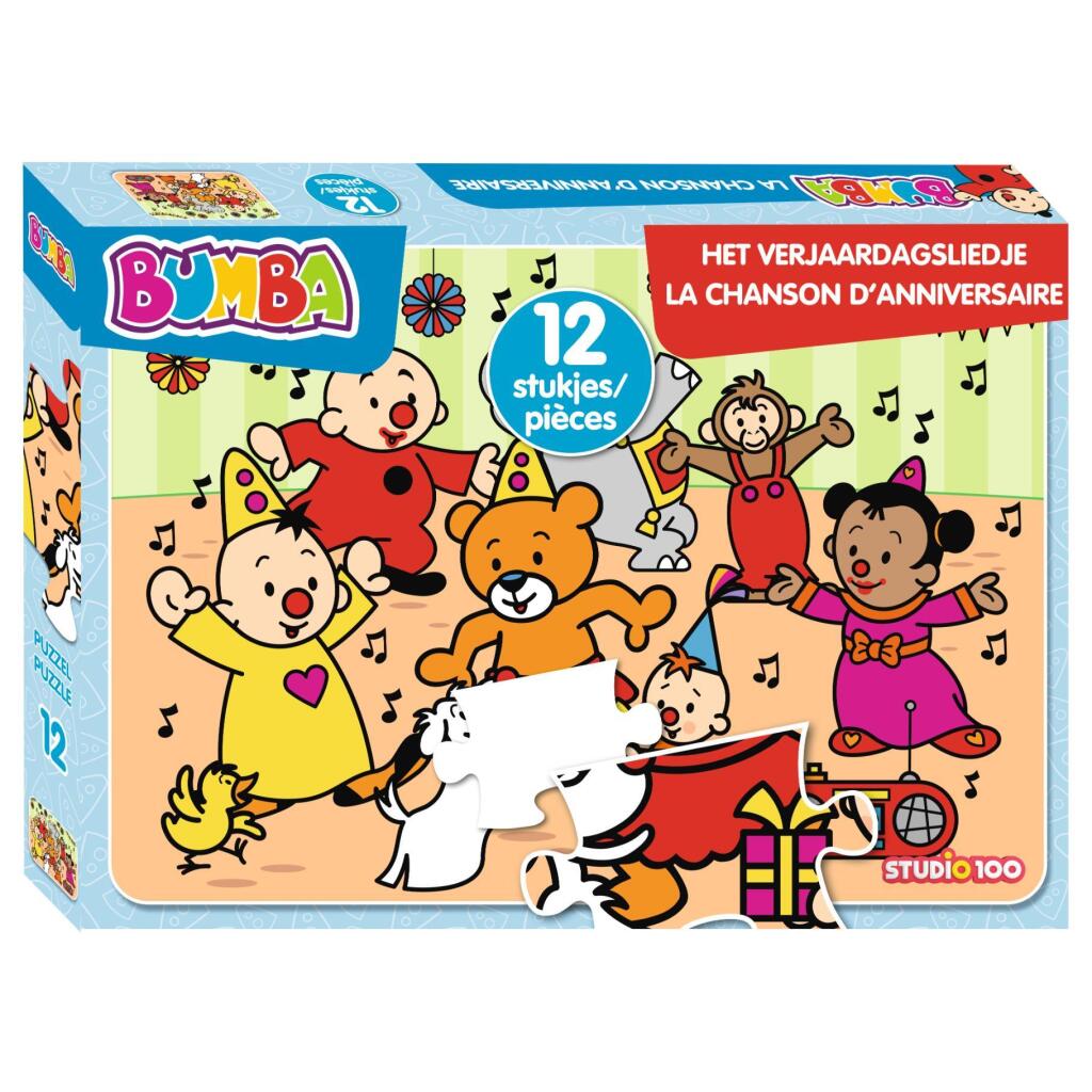Studio 100 Puzzle la chanson d'anniversaire 12 pièces