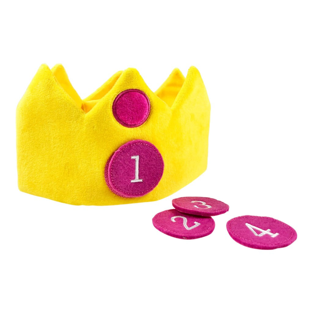 Studio 100 Couronne d'anniversaire avec âges amovibles, 5dlg.