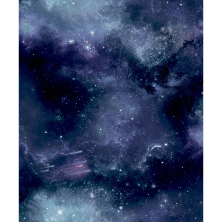North Wall Noordwand Fond d'écran bonne galaxie avec noir et violet