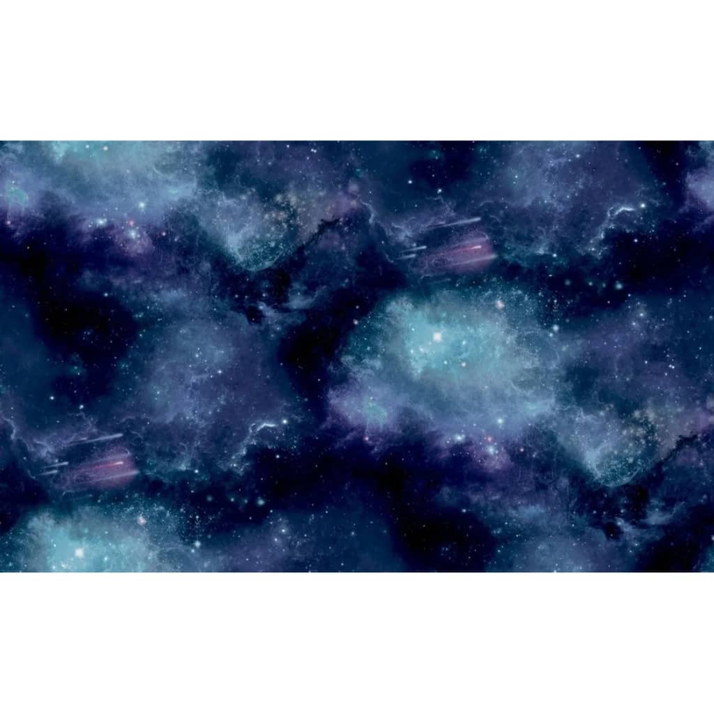North Wall Noordwand Fond d'écran bonne galaxie avec noir et violet