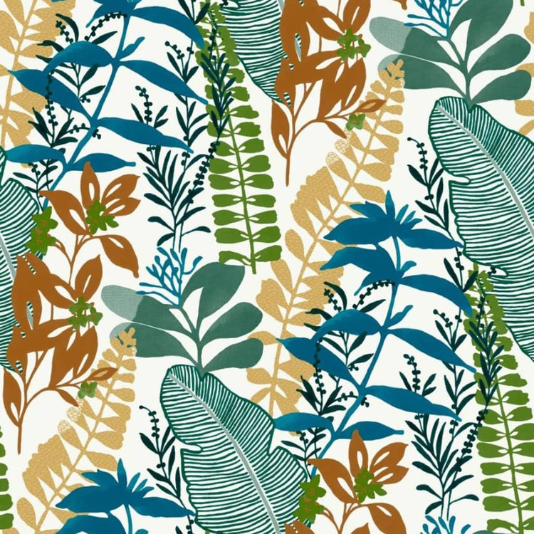 NOORDWAND NOORDWAND Fond d'écran Bonnes vibrations feuilles bleues et vert