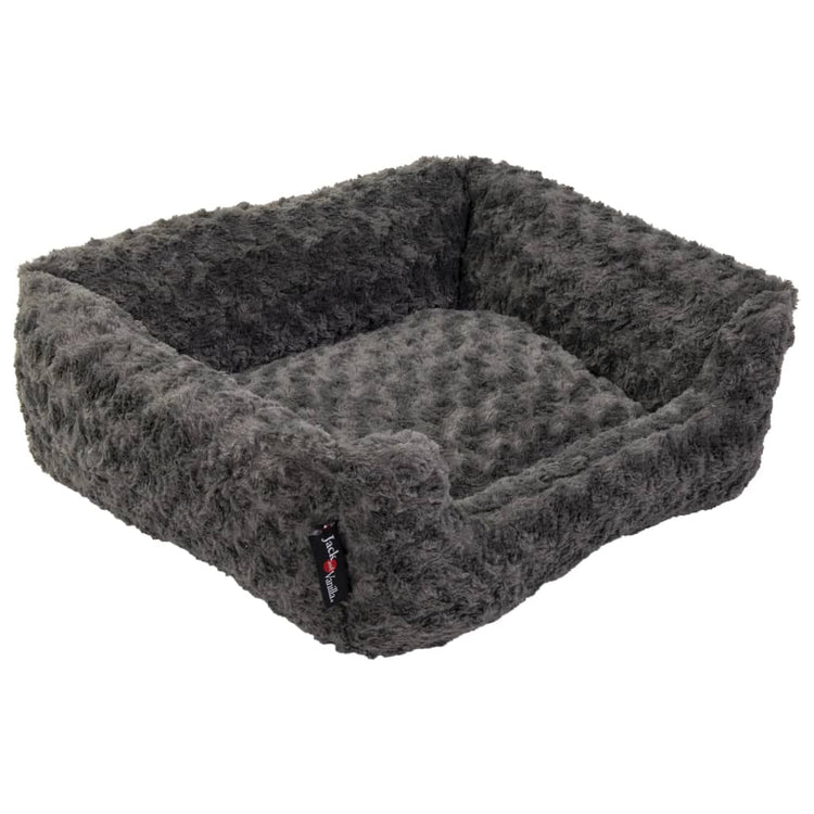 Jack and Vanilla Jack and Vanilla Pet Bank Softy XS 50x43x17 cm Rosette Gray