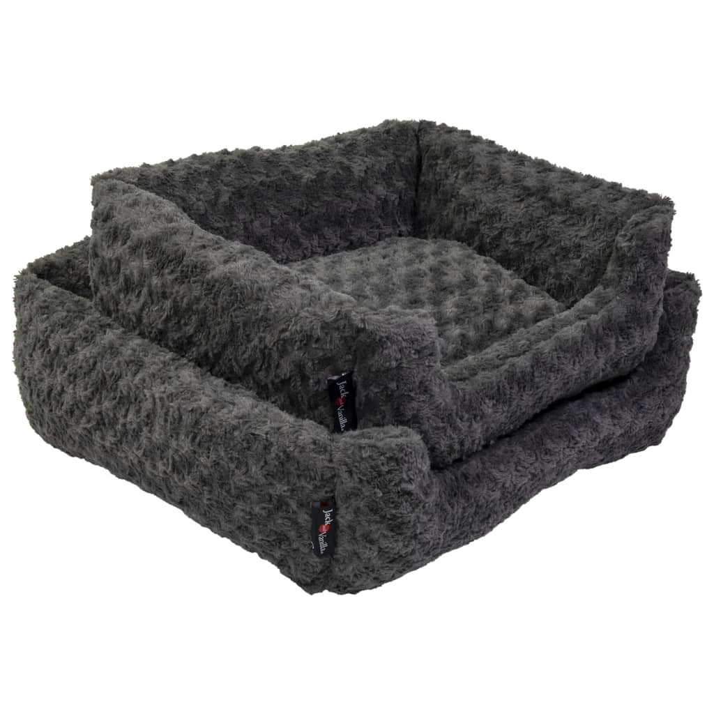 Jack and Vanilla Jack and Vanilla Pet Bank Softy XS 50x43x17 cm Rosette Gray