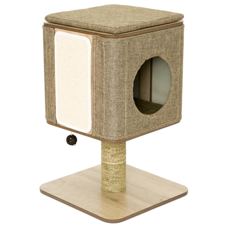 Jack and Vanilla Jack and Vanilla Cat Furniture Molly 42x42x67 cm brun