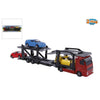 Transporteur de camions moulés à 2 jeux avec des voitures, 26 cm