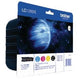 Cartouche d'encre brother lc1280xl noire + 3 couleurs