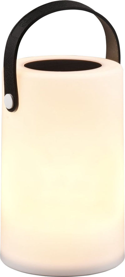 Rl vis ta lumière réalité garcia - lampe de table - blanc - incl. 1x smd 0,1w - solaire - rechargeable - énergie solaire - sans fil - éclairage extérieur - ip44