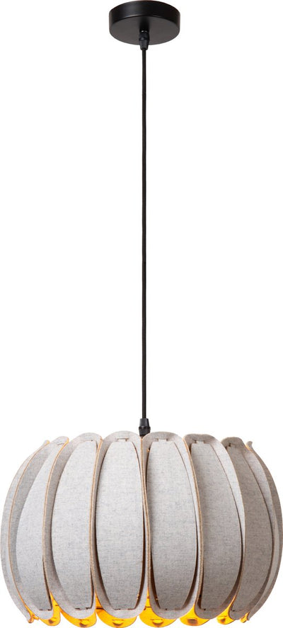 Lucide Spencer - lampe suspendue - ø 30 cm - 1xe27 - gris