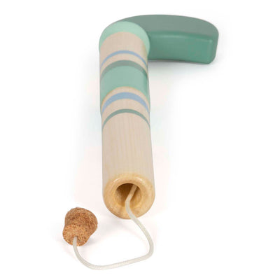 Petit pistolet en bois avec bouchon