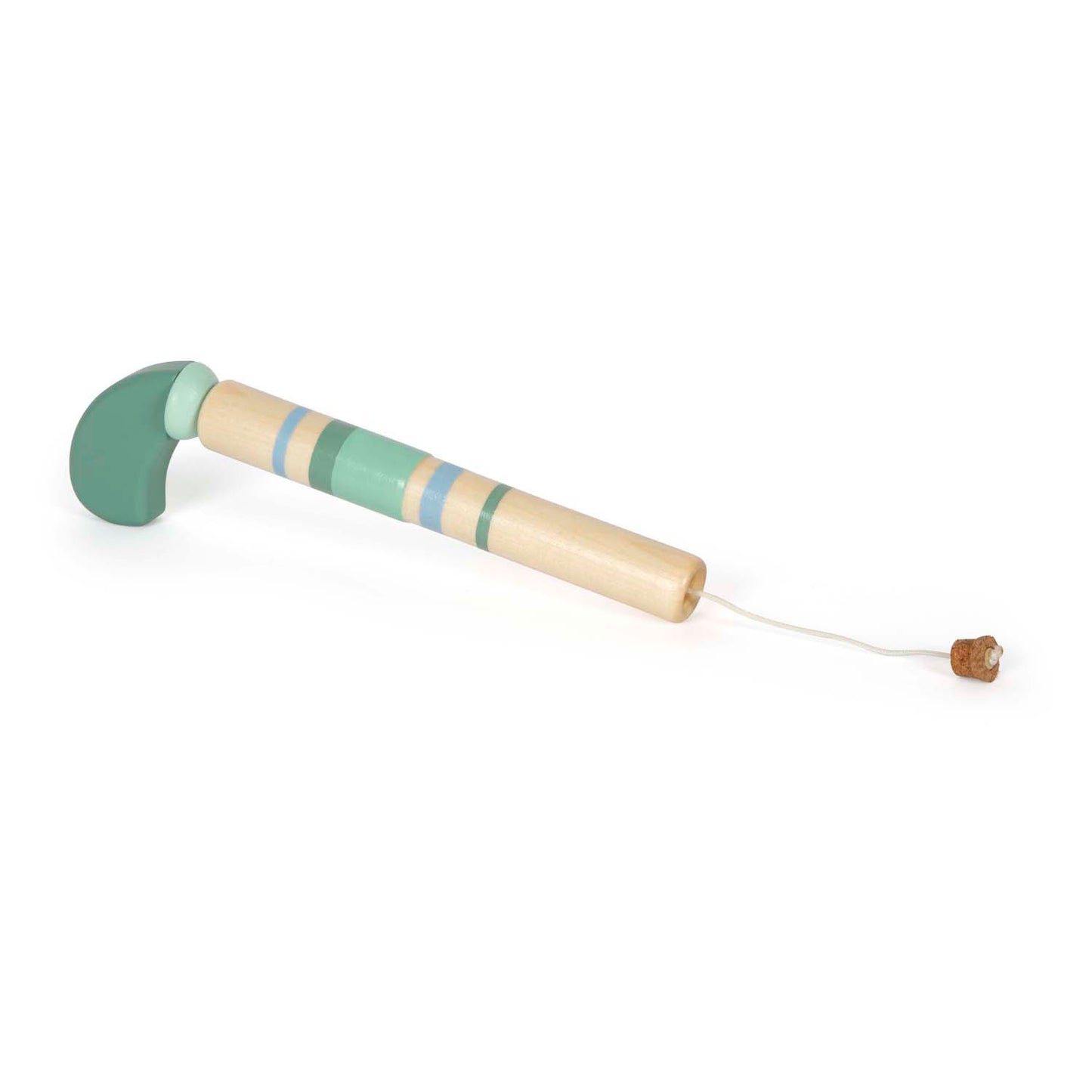 Petit pistolet en bois avec bouchon