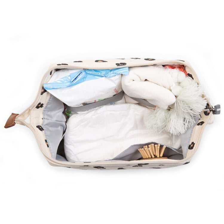 Childhome Childhome Toilet Sac bébé nécials imprimé léopard
