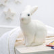 Lampe Egmont lapin blanc. 21x12x25c