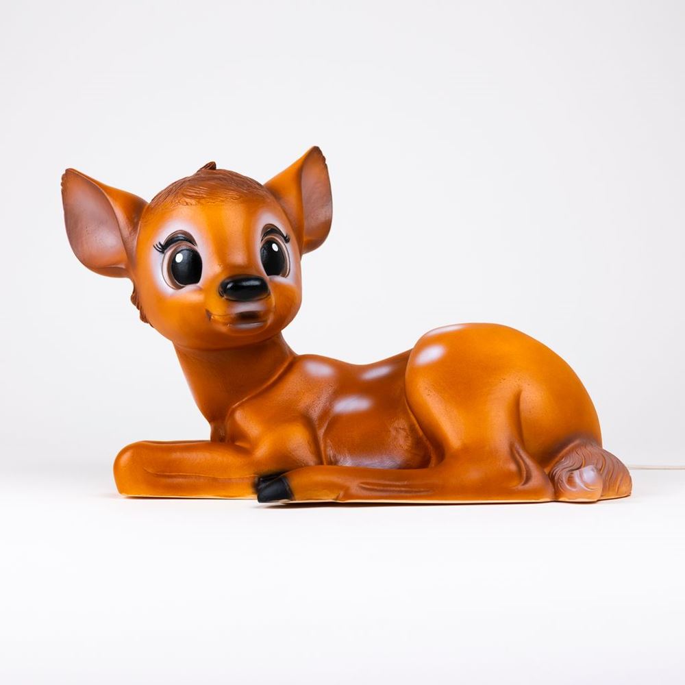Lampe d'Egmont cerf couché. 40x17x30