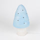 Lampe Egmont champignon bleu + variateur.