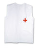 Tablier de médecin Egmont avec chapeau. 54x44c