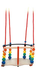 Balançoire en bois avec support. 3+
