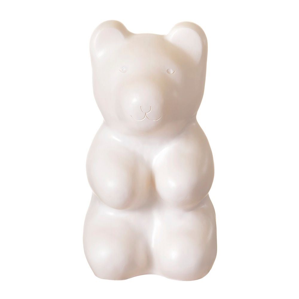 Lampe Egmont ours en gelée blanc 29 cm.