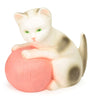 Lampe Egmont chat avec pelote de laine. rose.