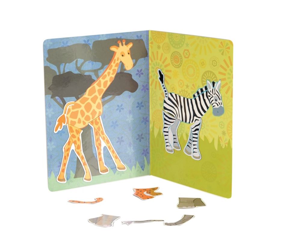 Puzzle magnétique animaux d'Egmont. 18x13 cm. 3