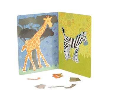 Puzzle magnétique animaux d'Egmont. 18x13 cm. 3